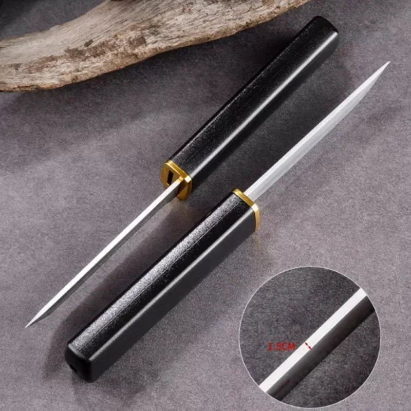 Dive Knife Titanium - Pisau luar ruangan profesional terbuat dari