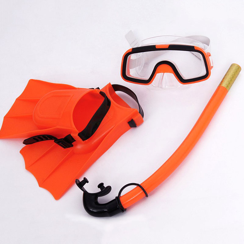 Freediving Mask Set - Set Masker selam renang Anti kabut,