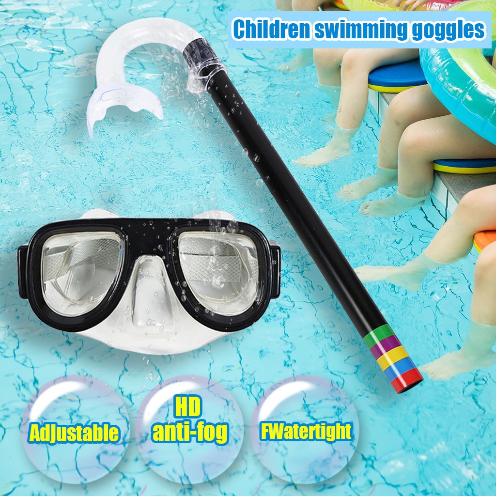 Freediving Mask Set - Masker Kacamata Selam Anak-anak Musim Panas