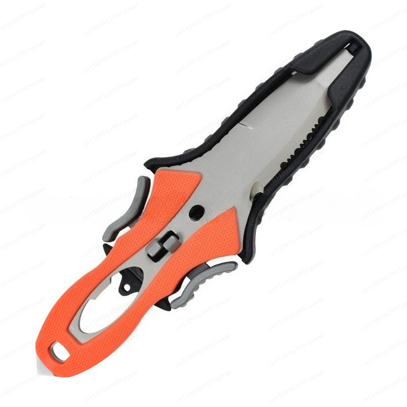Dive Knife Titanium - Pisau Penyelamat Air Pemotong Tali Luar