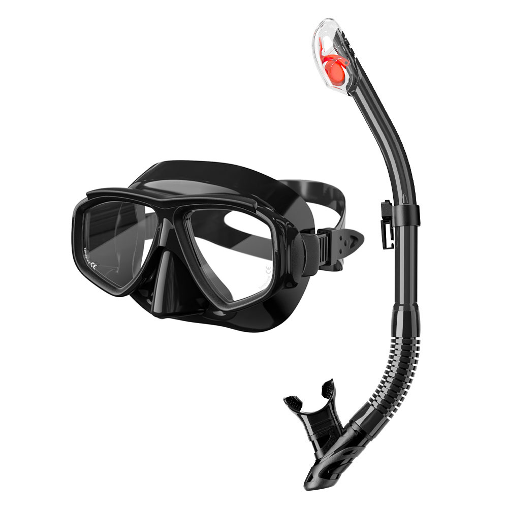 JSJM masker menyelam profesion - Freediving Mask Set ulasan dan harga