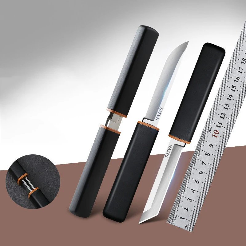 Pisau luar ruangan profesional - Dive Knife Titanium ulasan dan harga