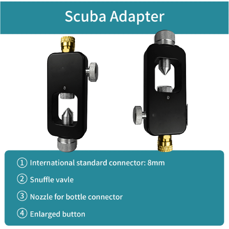Set Tangki Selam Mini 1LScuba, - Freediving Mask Set ulasan dan harga