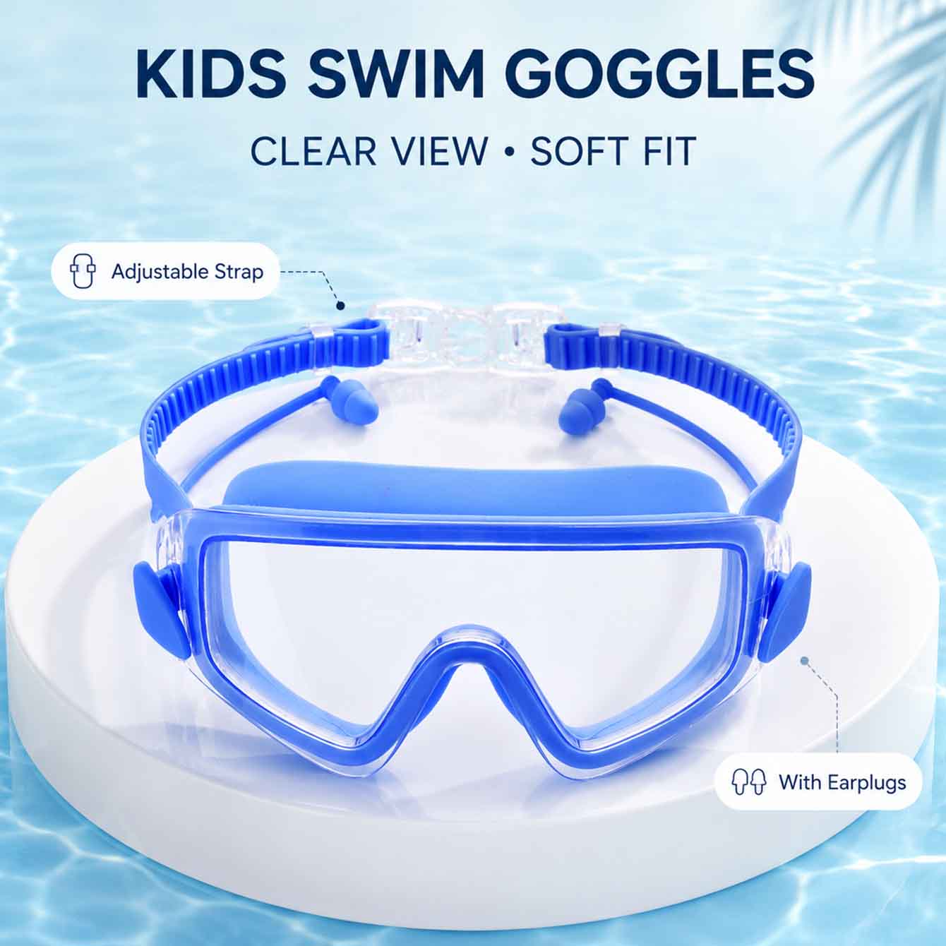 1 Buah Kacamata Renang Masker  - Snorkel Dry Top ulasan dan harga