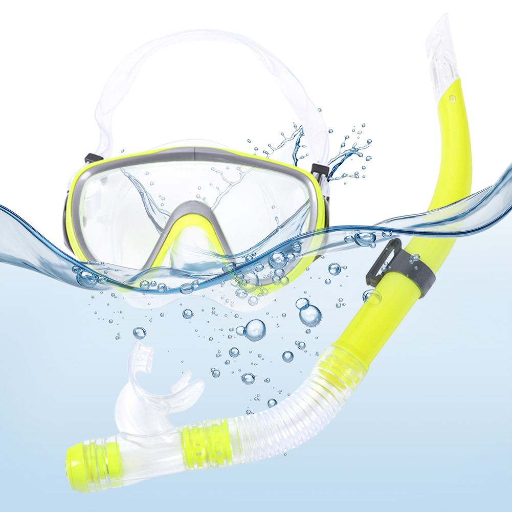 Set Masker & Snorkel Diving ya - Freediving Mask Set ulasan dan harga