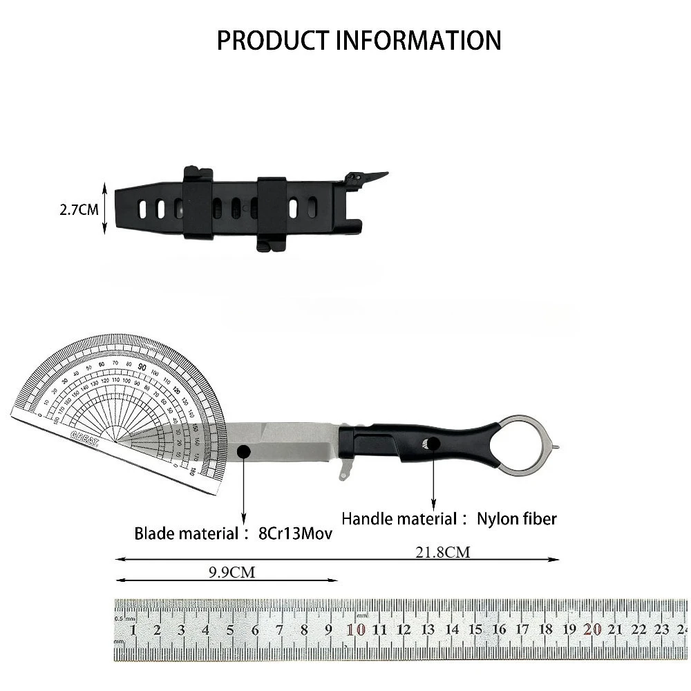 Pisau Keras Berkualitas Tinggi - Dive Knife Titanium ulasan dan harga