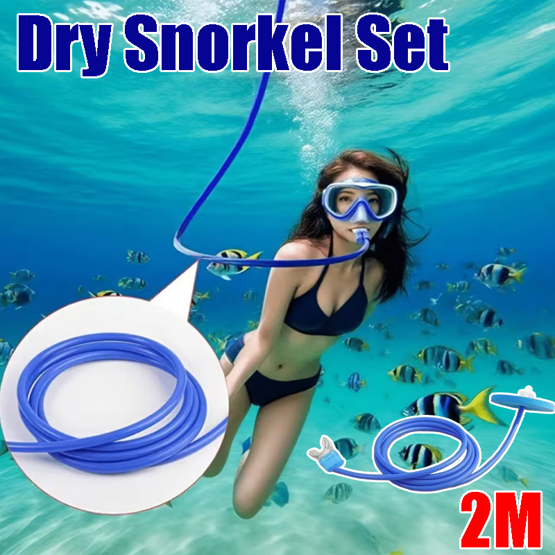 Masker Snorkel Profesional Ful - Snorkel Dry Top ulasan dan harga