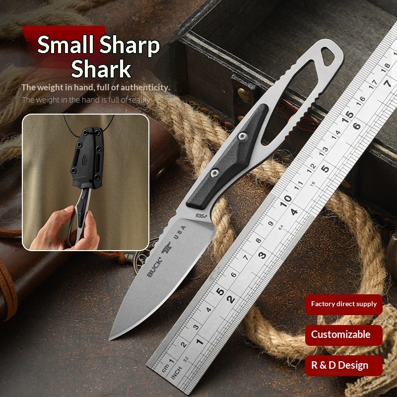 Pisau Lurus Luar Ruangan - Pis - Dive Knife Titanium ulasan dan harga