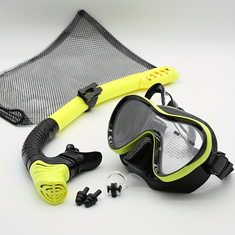 Masker Snorkeling Silikon Prof - Freediving Mask Set ulasan dan harga