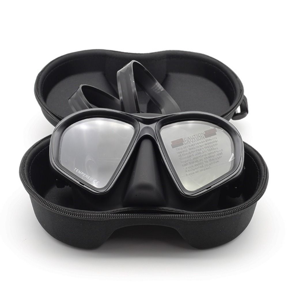 Masker Selam Kaca Tempered Lip - Freediving Mask Set ulasan dan harga
