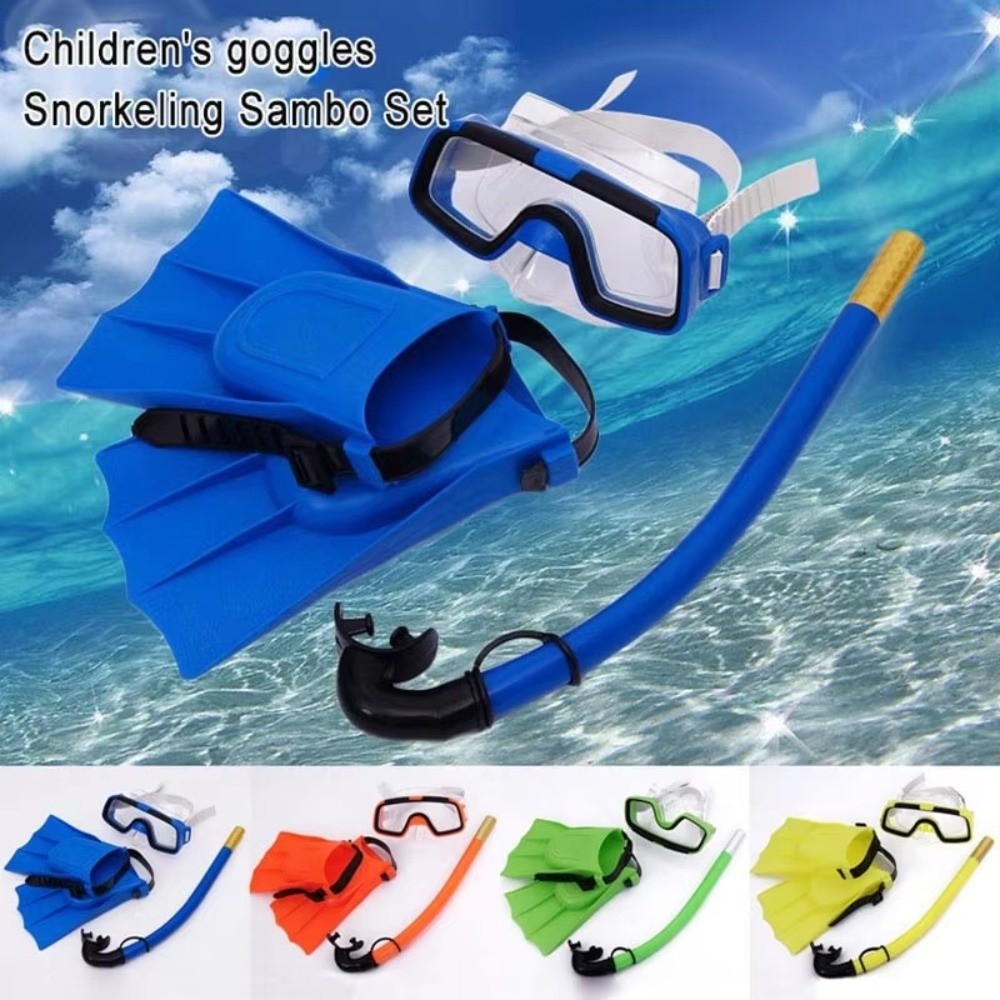 Set Masker Selam Anak Anti Kab - Freediving Mask Set ulasan dan harga