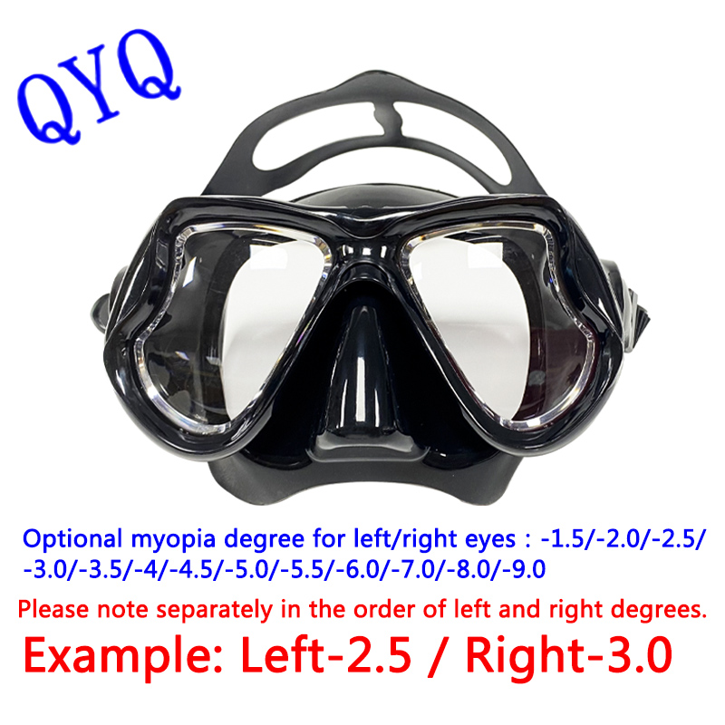 Masker Selam Miopia Set Snorke - Freediving Mask Set ulasan dan harga