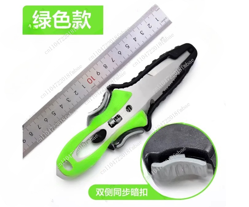 Peralatan Pisau Portabel Kenda - Dive Knife Titanium ulasan dan harga