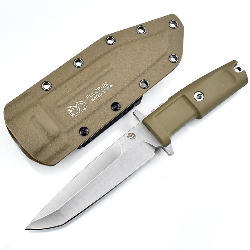 Peralatan Portabel Tugas Berat - Dive Knife Titanium ulasan dan harga
