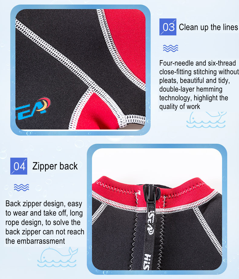 Pakaian selam Neoprene 2.5MM u - Snorkel Dry Top ulasan dan harga